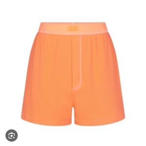 Skims ribbed boxer shorts